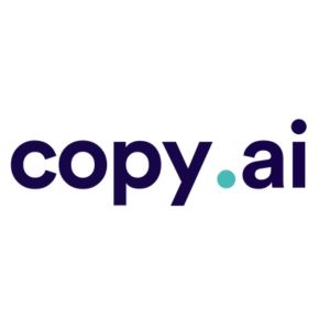 Logo di Copy.ai, una piattaforma AI avanzata per la creazione di copy. Utilizzata da marketer, imprenditori e creatori di contenuti, Copy.ai offre strumenti e modelli per generare vari tipi di copy marketing. Con funzionalità che aiutano a superare il blocco dello scrittore e a monitorare le prestazioni del copy, Copy.ai rende la creazione di contenuti rapida, facile e accessibile a tutti i livelli di competenza.