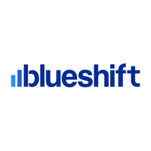 Logo di Blueshift, una piattaforma di marketing all'avanguardia che utilizza l'intelligenza artificiale per automatizzare e personalizzare l'interazione con i clienti. Utilizzata da professionisti del marketing, retail e telecomunicazioni, Blueshift consente la creazione di campagne efficaci attraverso segmentazione predittiva e raccomandazioni guidate dall'IA, migliorando le conversioni e l'engagement su più canali.