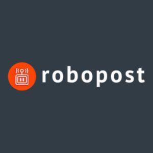 Logo di Robopost AI, una piattaforma avanzata che utilizza l'intelligenza artificiale per automatizzare la gestione dei social media. Utilizzata da social media manager, proprietari di piccole imprese e creatori di contenuti, Robopost AI genera idee di post, crea immagini accattivanti con Dall-E e programma contenuti in modo preciso. Con un'interfaccia intuitiva e supporto per diverse piattaforme, facilita la gestione efficiente e professionale dei social media.