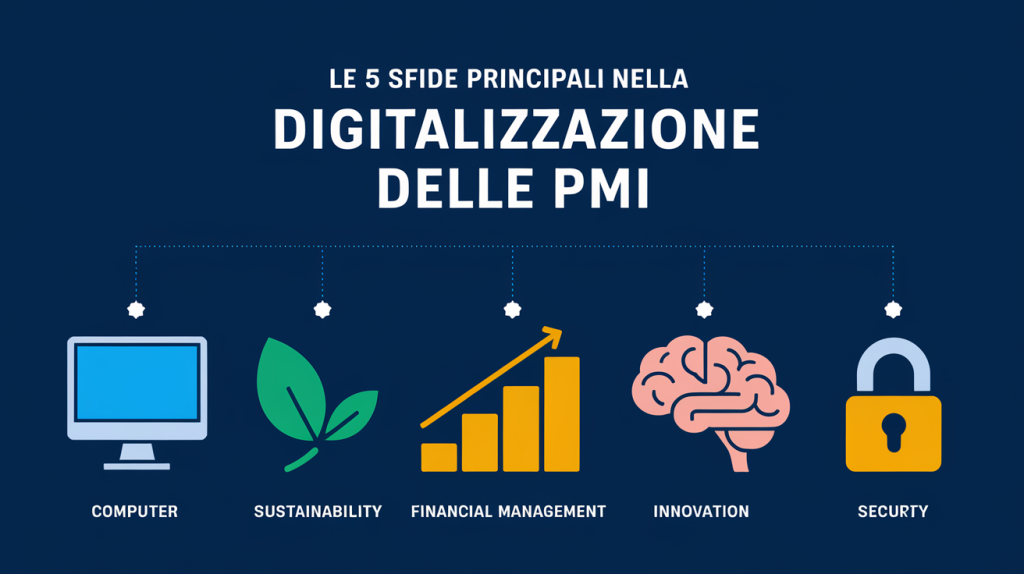 Le cinque sfide principali della digitalizzazione nelle PMI italiane e le strategie per superarle